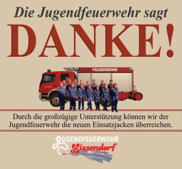 Jugenfeuerwehr Lissendorf Gruppenbild